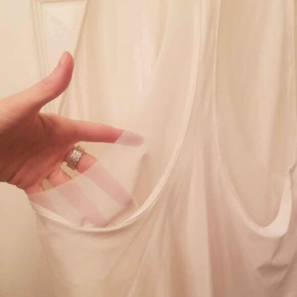 White Lululemon Razorback Tank - Small - Picture 4 of 4